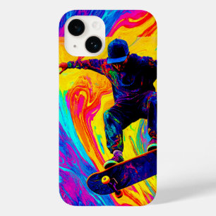Durch Farben Skateboarden Case-Mate iPhone 14 Hülle