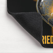 Durch Feuer Geschmiedet Durch Gnade Getragen Chris Mousepad (Ecke)