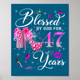 Durch gesegneten Gott 47 Old 47th Poster