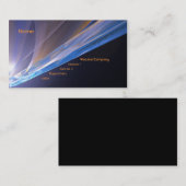 Durch Glas Visitenkarte (Vorne/Hinten)