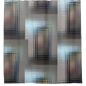 Durch Glastüren Duschvorhang (Vorderseite)