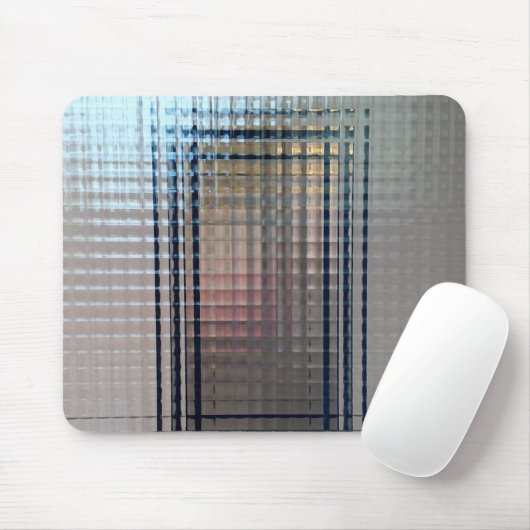 Durch Glastüren Mousepad (Mit Mouse)