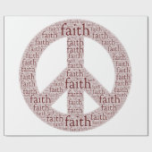 durch Glauben entworfen Geschenkpapier (Flach)