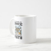 Durch Gnade genährt, durch Glauben getragen Design Kaffeetasse (Vorderseite Links)