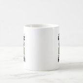 Durch Gnade genährt, durch Glauben getragen Design Kaffeetasse (Mittel)