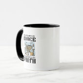 Durch Gnade genährt, durch Glauben getragen Design Tasse (Vorderseite Links)