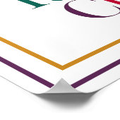 Durch Gnade Gerettet Durch Glauben An Christus Bib Poster (Ecke)