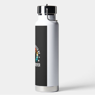Durch Golden Retriever Retro-Sonnenuntergang leich Trinkflasche