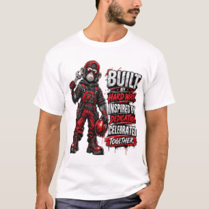 DURCH HARTE ARBEIT ERBAUT DURCH WEIHEN INSPIERT GE T-Shirt