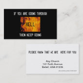 durch Höllenkirche bc Visitenkarte (Vorne/Hinten)