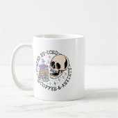 Durch Iccied Coffee and Angstzustände Mental Healt Kaffeetasse (Links)