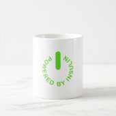 Durch Insulin-Diabetes-Tasse angetrieben Kaffeetasse (Mittel)