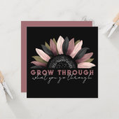 Durch... Karte (Vorderseite/Rückseite Beispiel)