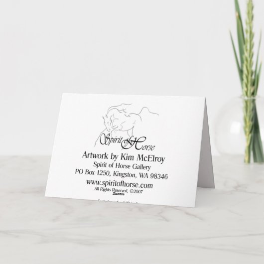 Durch Kim McElroy sein Karte (Rückseite)