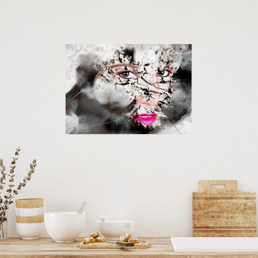 DURCH KREATIVE KUNST POSTER (Küche)