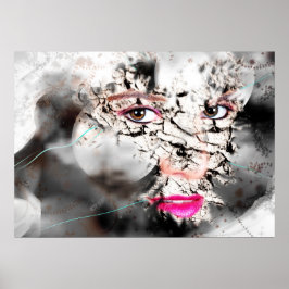 DURCH KREATIVE KUNST POSTER