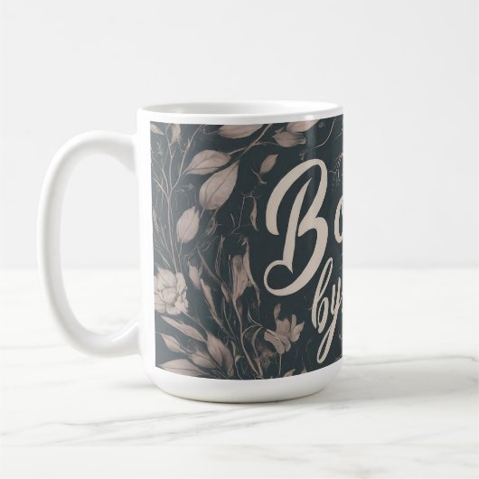 durch Liebe geklebt Kaffeetasse (Links)