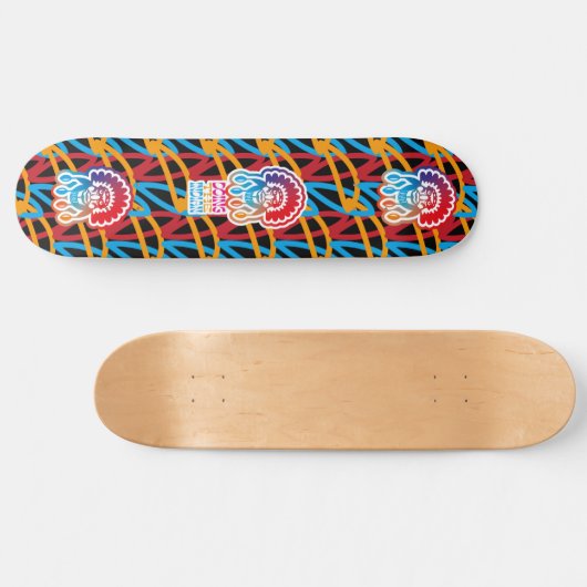 DURCH MASANSER PIXELAT INDIEN SKATEBOARD (Horizontal)