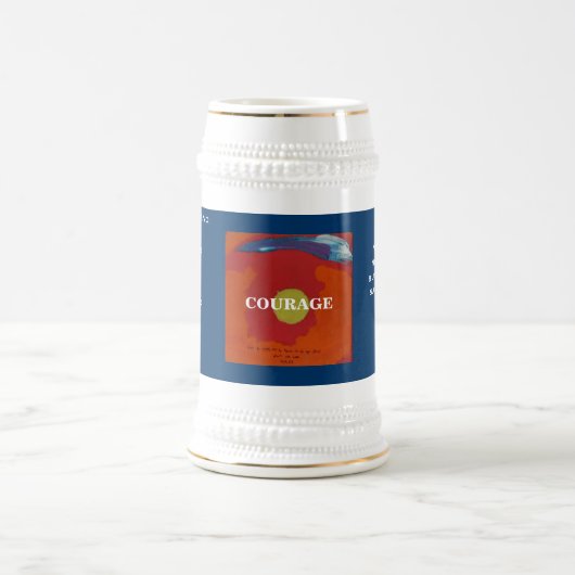 DURCH MEIN SPIRIT/COURAGE BIERGLAS (Mittel)