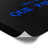 Durch meine Kanonen Poster (Ecke)