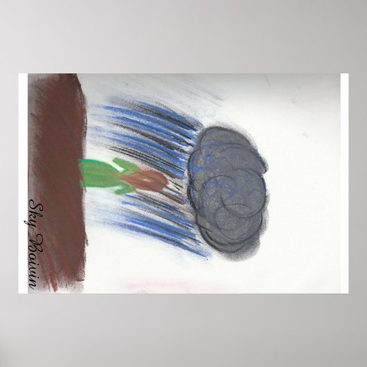 durch meine Stürme Poster (Vorne)
