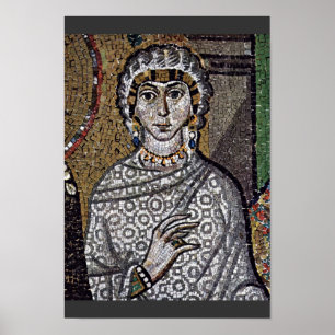 Durch Meister Von San Vitale in Ravenna (beste Poster