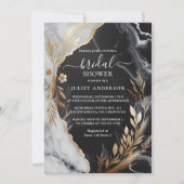 Durch natürliche Arbeit gestapelt Stone Marmor Bra Einladung (Vorderseite)