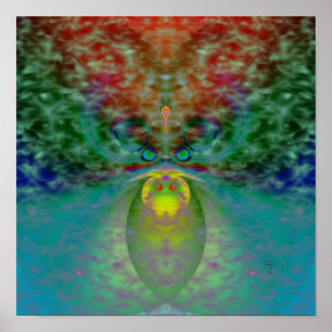 Durch Nebel es Peers (12 von 12) Art Print Poster