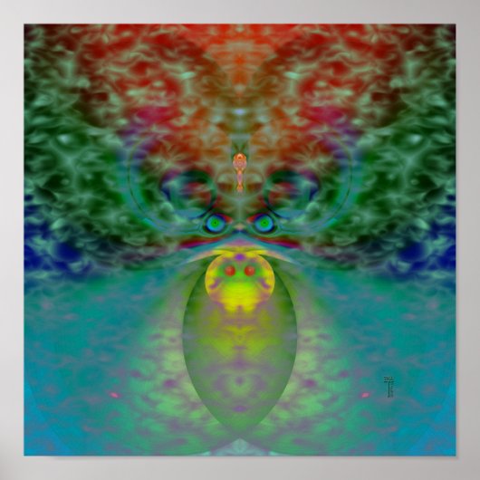 Durch Nebel es Peers (12 von 12) Art Print Poster (Vorne)