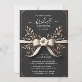 Durch Niedliche Seile binden wir das Brautparty de Einladung (Vorderseite)