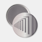 durch offene Türen Magnet (Vorderseite/Rückseite)