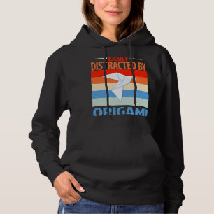 Durch Origami leicht abgelenkt Hoodie