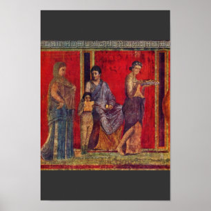 Durch Pompejanischer Maler Um 60 V. Chr. Poster