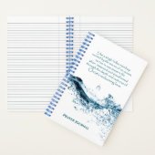 DURCH REDEEMIERUNG DER LIEBE Christliches Zitat 5. Notizblock (Innen)