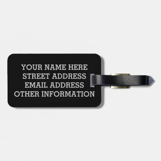 Durch Regen oder Schneeregen… Ich laufe Gepäckanhänger (Rückseite horizontal)