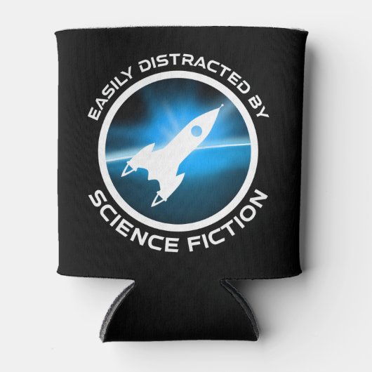 Durch Science-Fiction leicht ablenkbar Dosenkühler (Vorderseite)