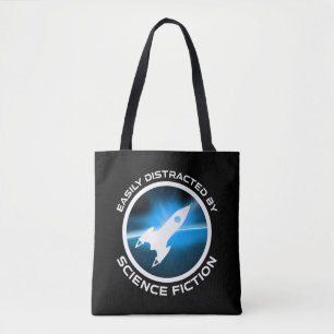 Durch Science-Fiction Leicht Ablenkbar Tasche