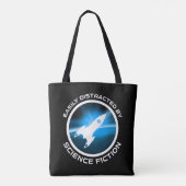 Durch Science-Fiction Leicht Ablenkbar Tasche (Rückseite)