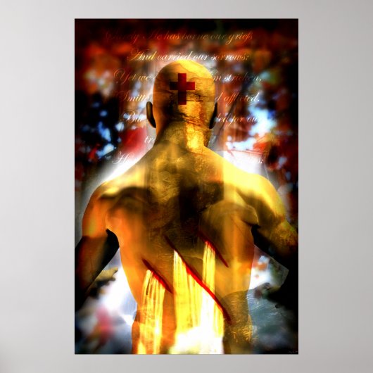 Durch seine Streifen Poster (Vorne)