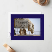 Durch Seine Wunden sind wir geheilt Karte (Vorderseite/Rückseite Beispiel)