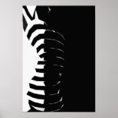 Durch Silhouette sehen Poster (Vorne)