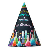 Durch Spaß Labrador Kinder Geek Nerd Mad Science 9 Partyhütchen (Vorderseite)