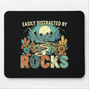 Durch Steine leicht abgelenkt Geologie Geologe Kol Mousepad