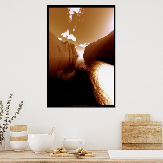 Durch Stone Poster (Küche)