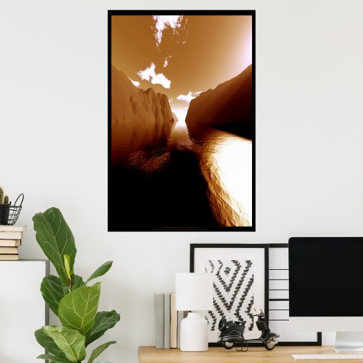 Durch Stone Poster (Heimbüro)