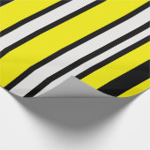 durch Streifenpapier Geschenkpapier (Ecke)