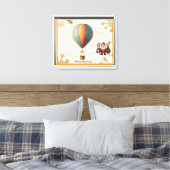 "Durch Träume treiben" Leinwanddruck (Insitu (Schlafzimmer))