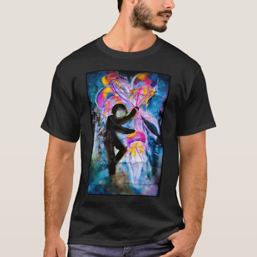 Durch Träume treiben. T-Shirt (Vorderseite)