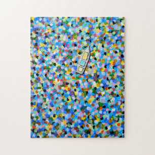 Durch Träume treibend Gemälde von Alfred Fox Puzzle