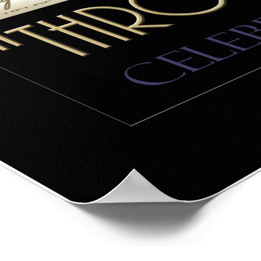 durch unbelüftete Lufthallen Poster (Ecke)